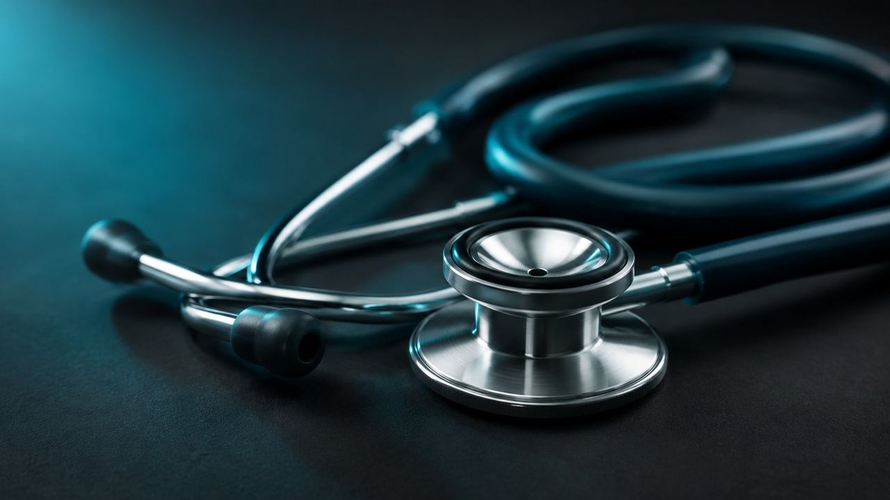 Stethoscope still life